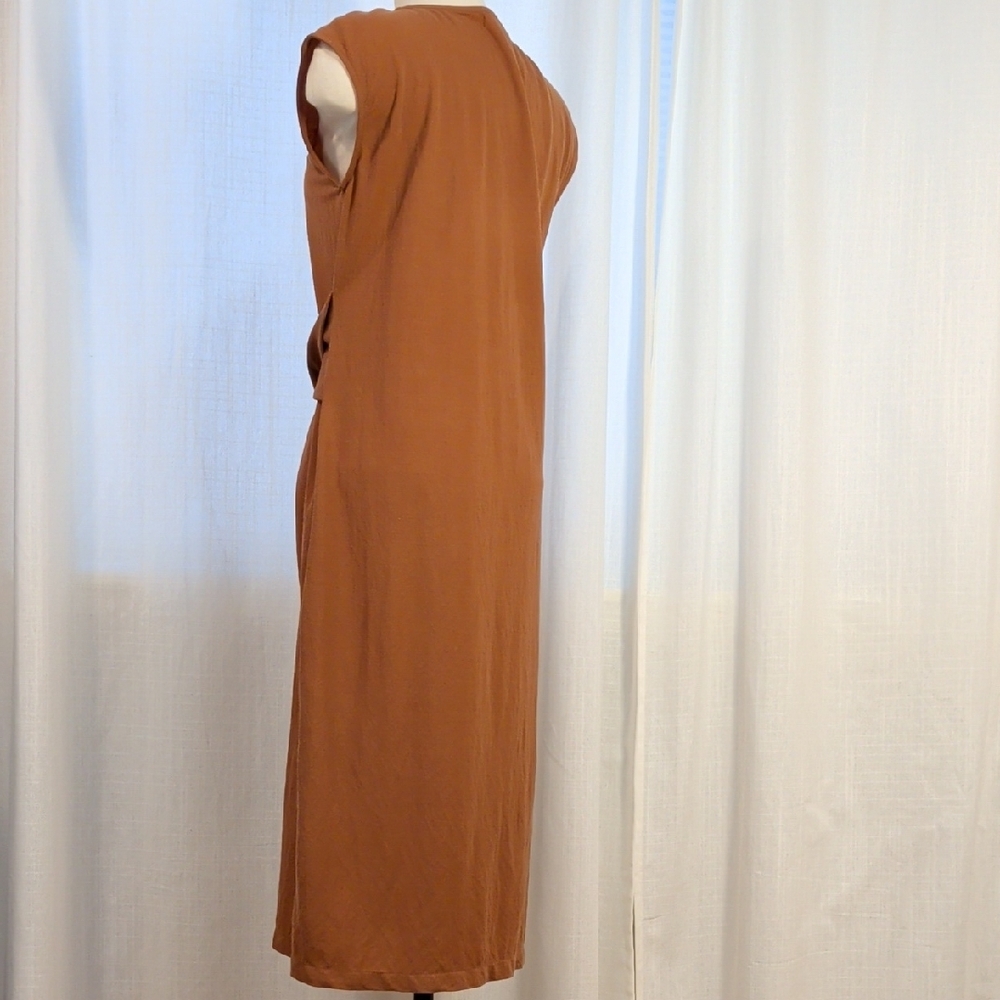 Mod Ref Tan Midi Shift Dress - Picture 4 of 9